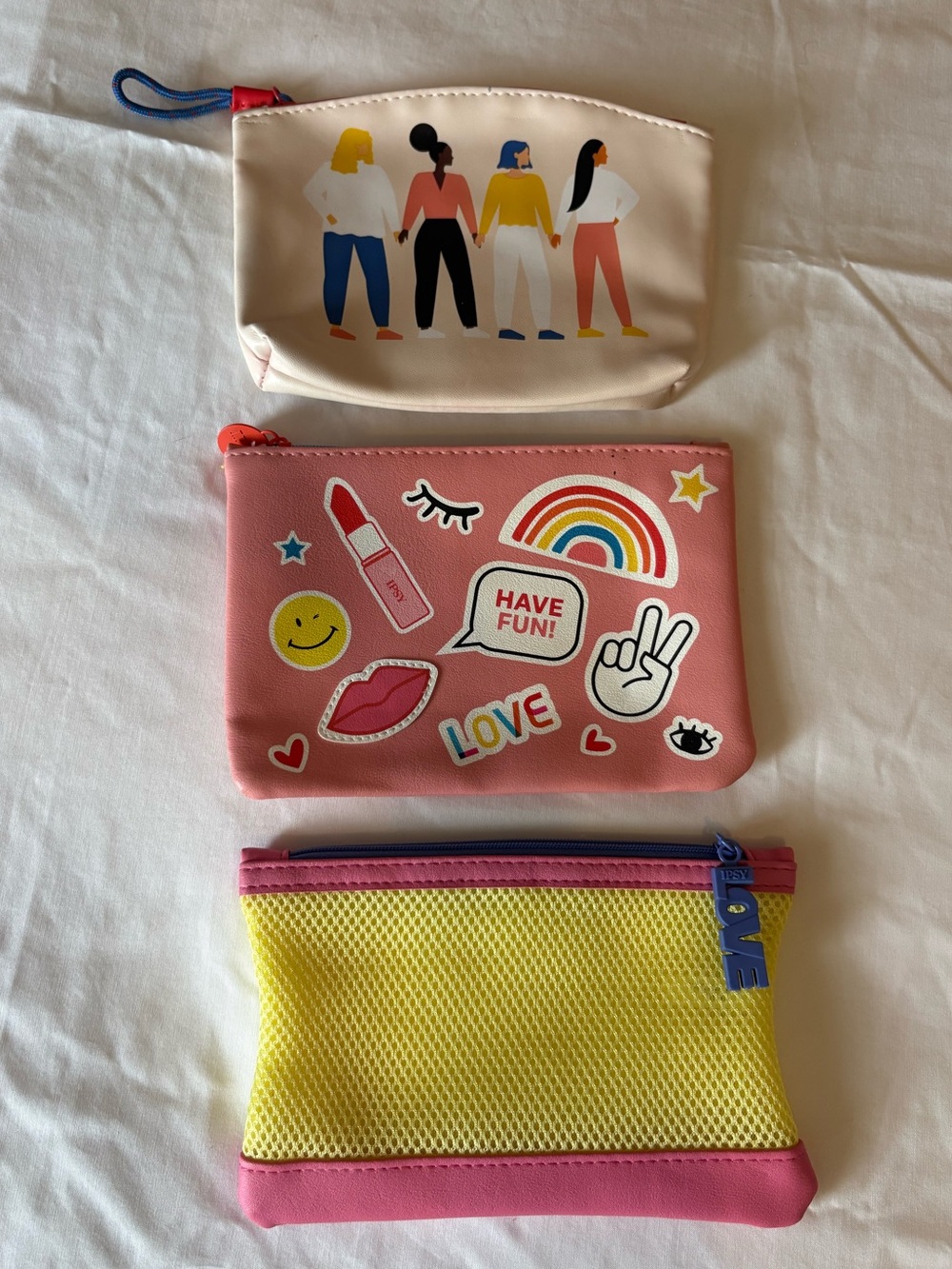 IPSY 3-Piece Pouch Set